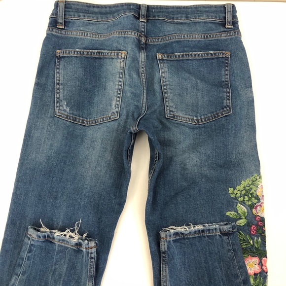 Rare l ZARA Hipster l Sz 4 l Ankle Mommy Jeans - Picture 8 of 16